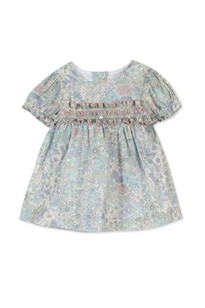 Green and blue cotton dress TARTINE ET CHOCOLAT KIDS | TY3001050